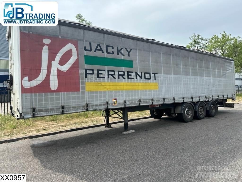 Fruehauf Tautliner Semi-trailer med Gardinsider