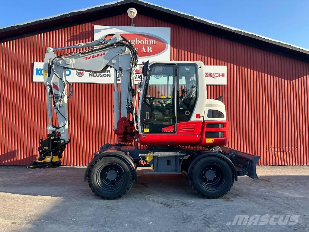 Takeuchi TB 395 W Gravemaskiner på hjul