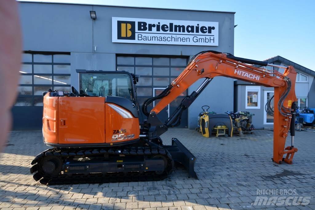 Hitachi ZX 95 USB-7 Midi-gravemaskiner 7t - 12t