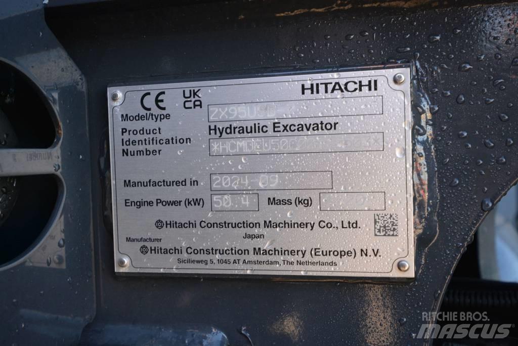 Hitachi ZX 95 USB-7 Midi-gravemaskiner 7t - 12t