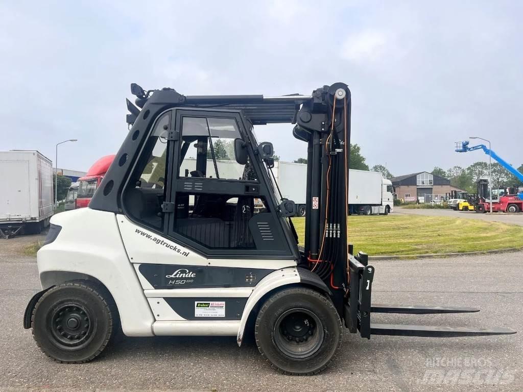 Linde H50D-03 Diesel gaffeltrucks