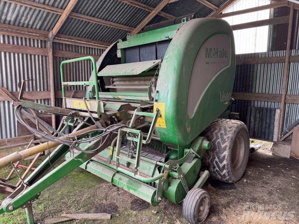 McHale V 660 Rundballe-pressere