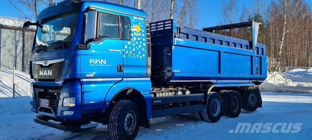 MAN TGX 35.580 Lastbiler med tip