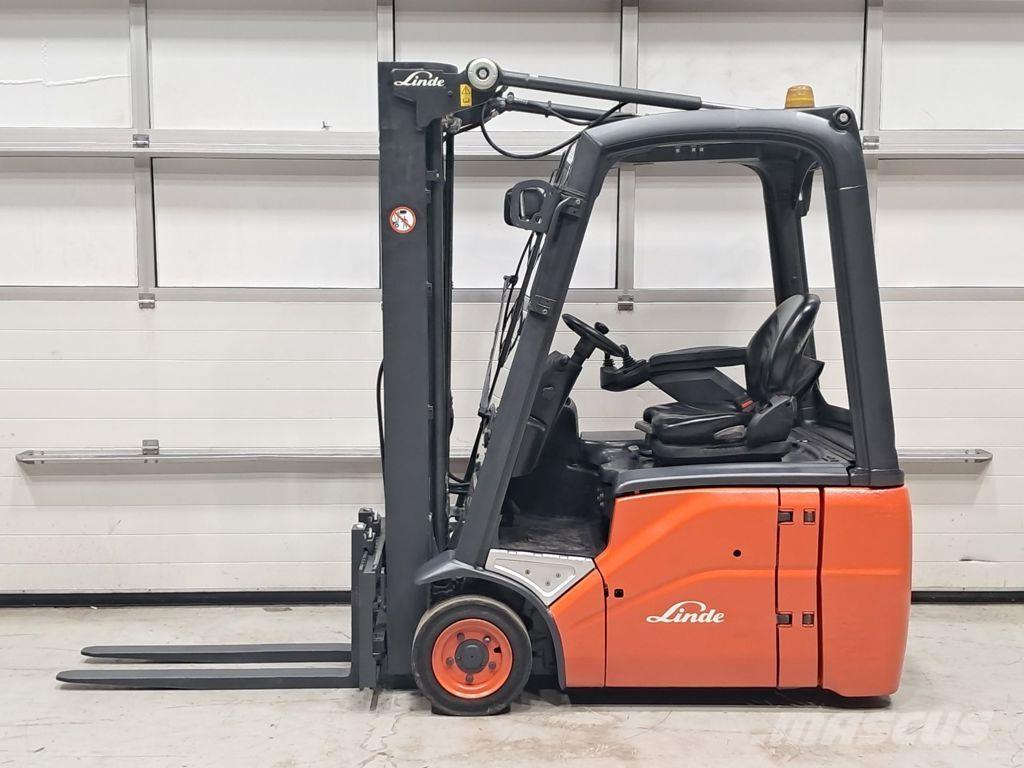Linde E16C-01 El gaffeltrucks