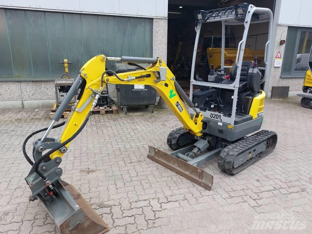 Wacker Neuson EZ17e Gravemaskiner på larvebånd