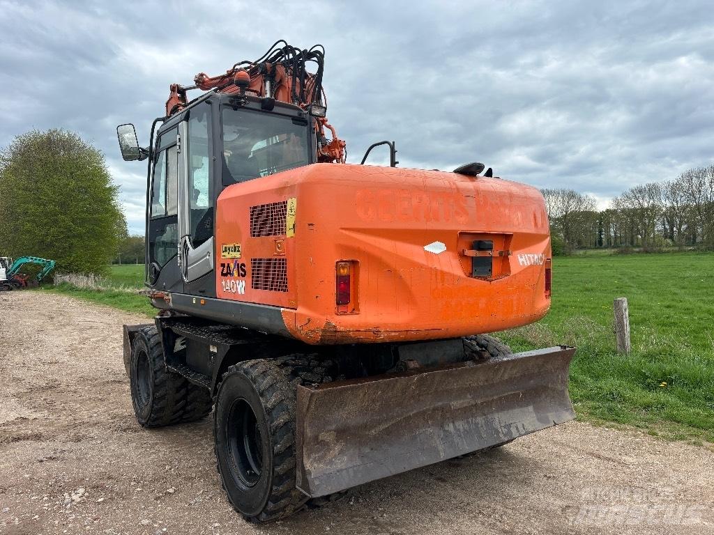 Hitachi ZX 140 W T-3 Gravemaskiner på hjul