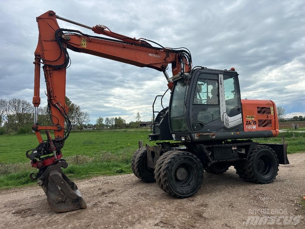 Hitachi ZX 140 W T-3 Gravemaskiner på hjul