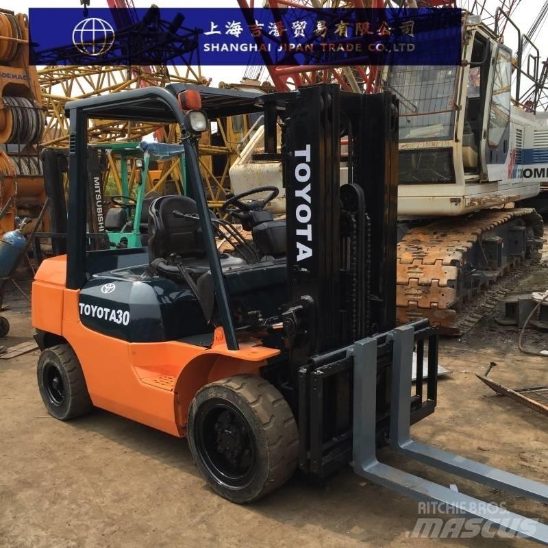 Toyota 7F Diesel gaffeltrucks