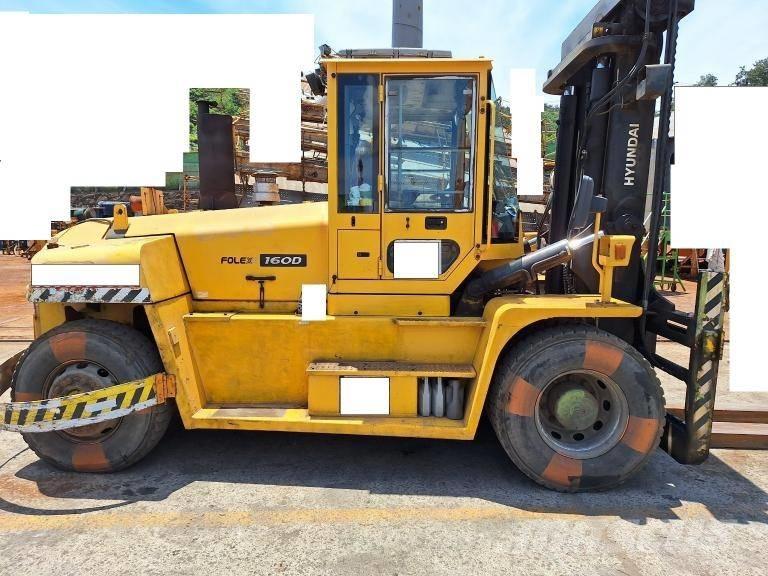 Hyundai 160 D-7 A Diesel gaffeltrucks