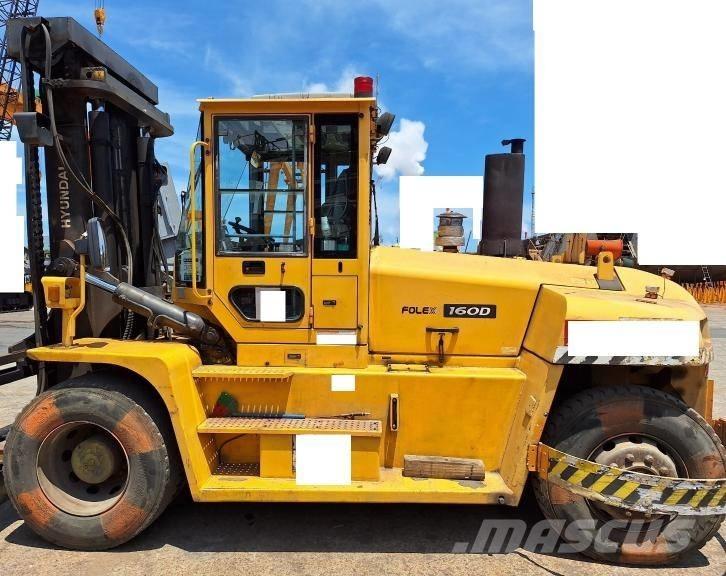 Hyundai 160 D-7 A Diesel gaffeltrucks
