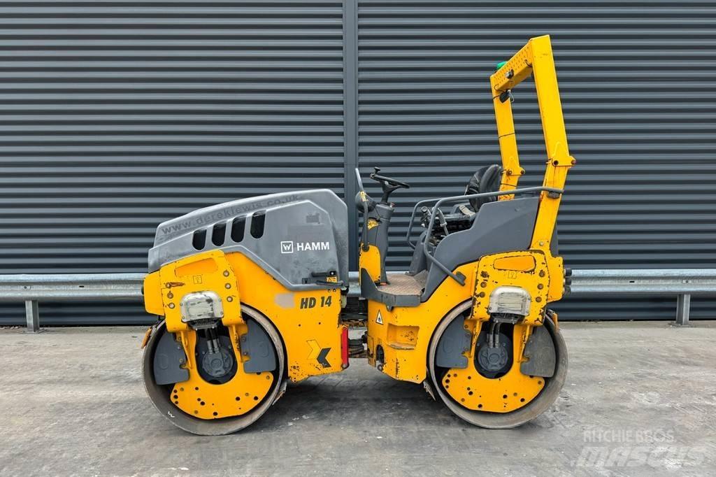 Hamm HD 14 VV Tvilling tromle