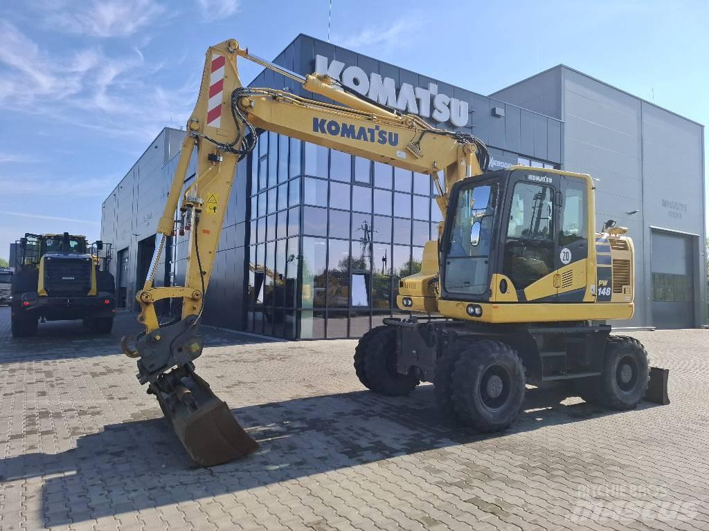Komatsu PW 148-11 Gravemaskiner på hjul