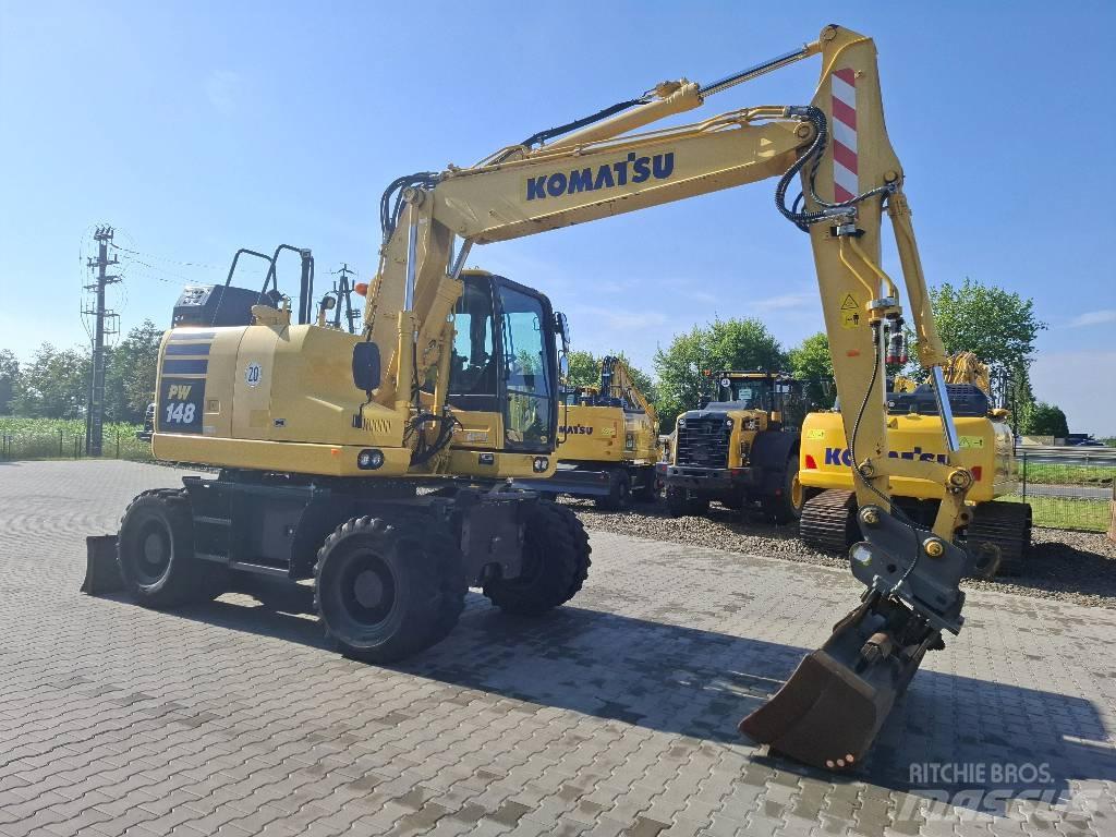 Komatsu PW 148-11 Gravemaskiner på hjul