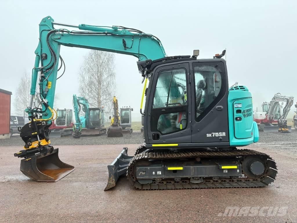Kobelco SK75SR-7 Midi-gravemaskiner 7t - 12t