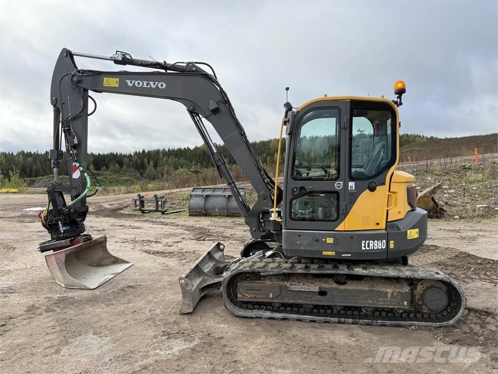 Volvo ECR88 D Midi-gravemaskiner 7t - 12t