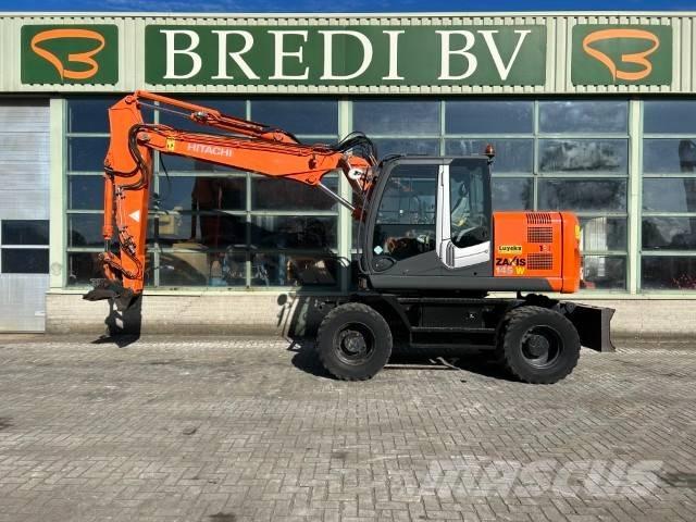 Hitachi ZX 145 W-3 Gravemaskiner på hjul