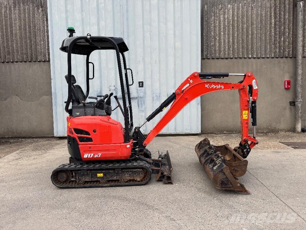 Kubota U 17 Minigravemaskiner