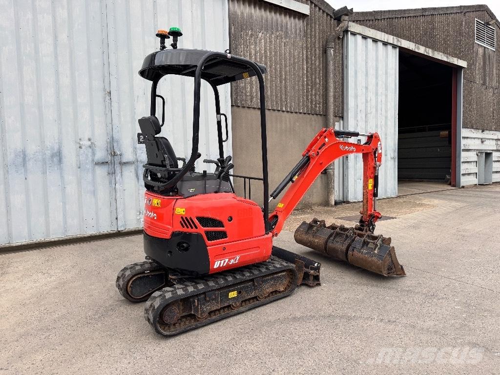 Kubota U 17 Minigravemaskiner