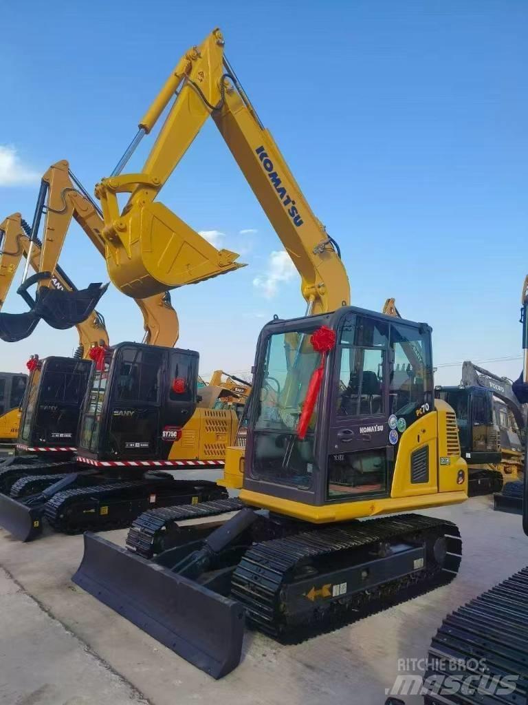 Komatsu 70 Gravemaskiner på larvebånd