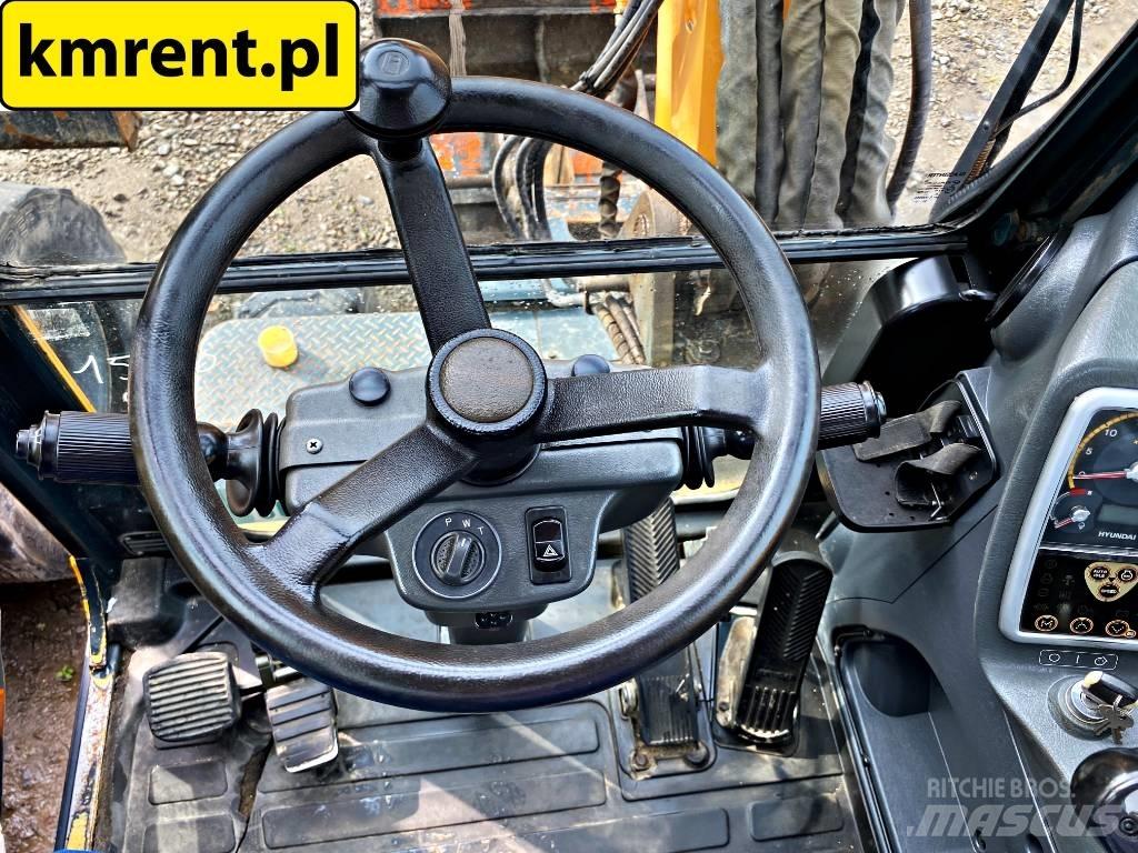 Hyundai Robex 55-9 A Gravemaskiner på hjul