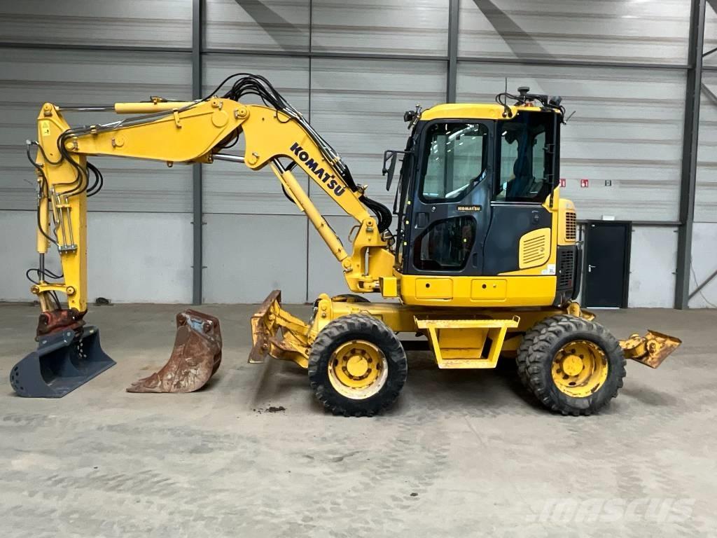 Komatsu PW 98 MR-8 Gravemaskiner på hjul