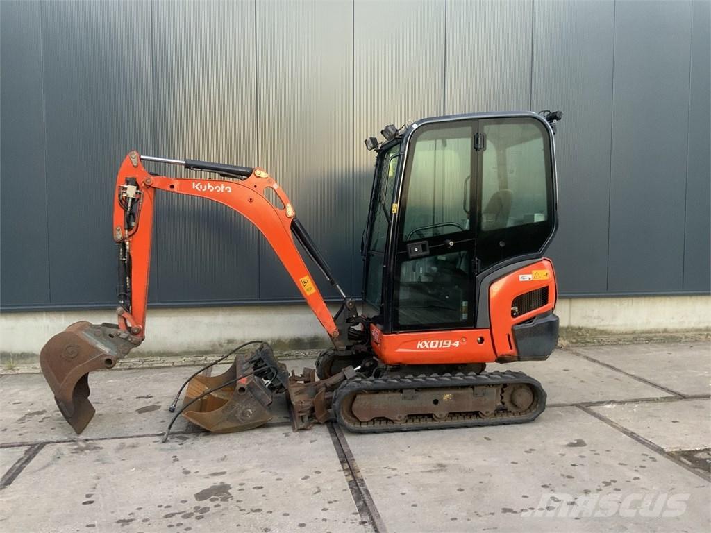 Kubota KX 019-4 Minigravemaskiner