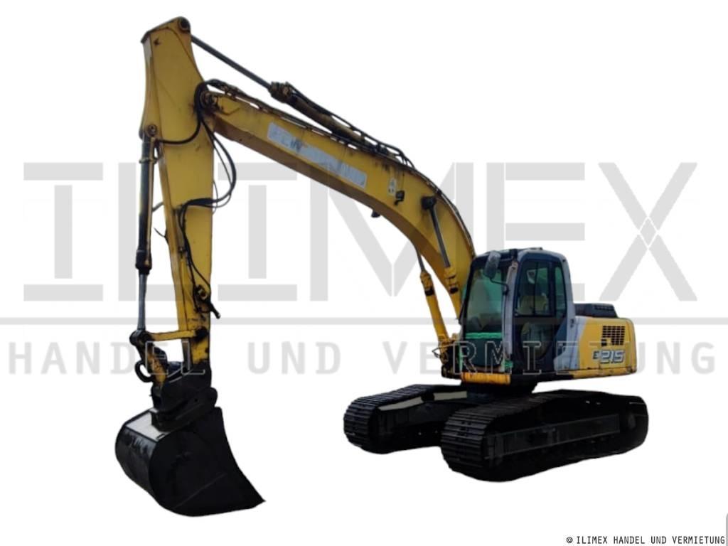 New Holland E 215 LC Gravemaskiner på larvebånd
