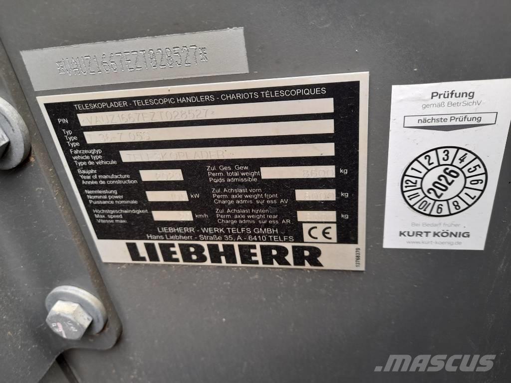 Liebherr T 36-7 S Teleskoplæssere
