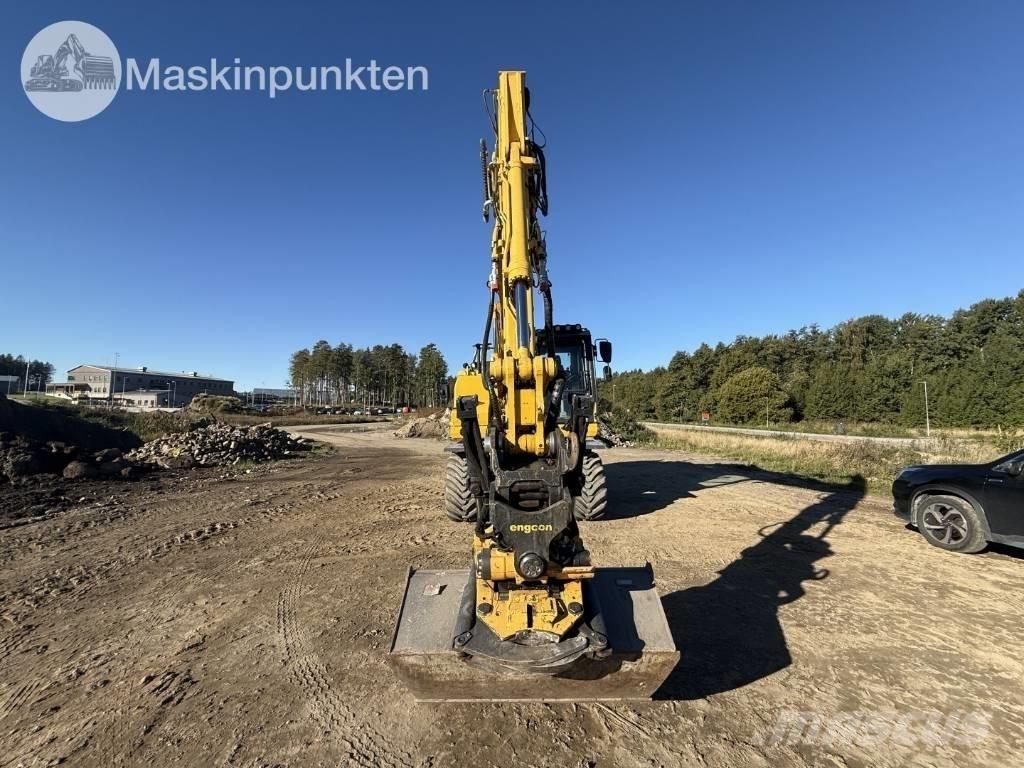 Komatsu PW 160 Gravemaskiner på hjul