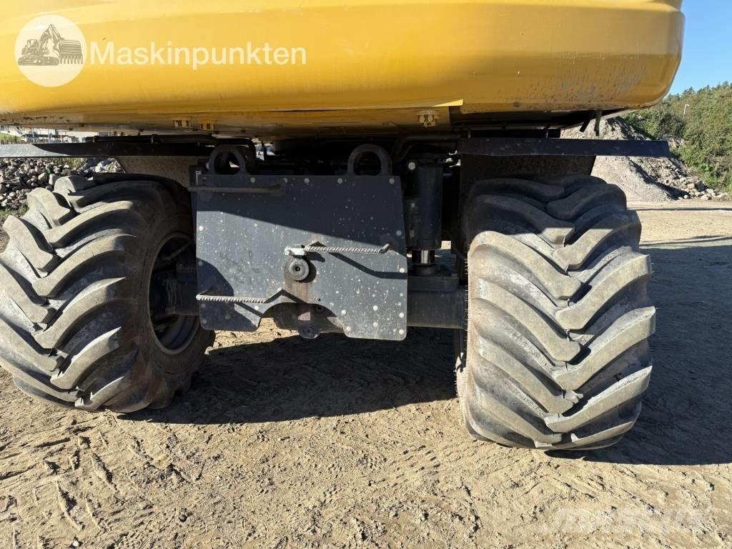 Komatsu PW 160 Gravemaskiner på hjul