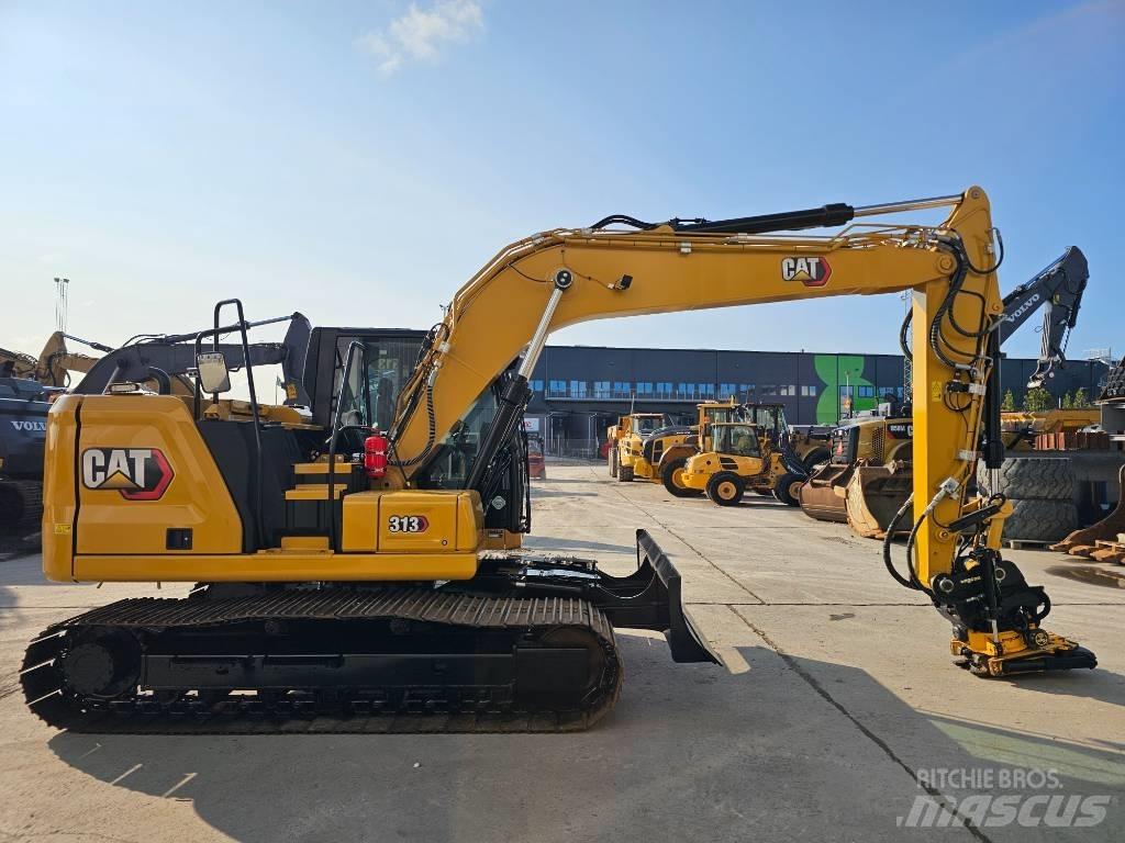 CAT 313 Next Gen Gravemaskiner på larvebånd