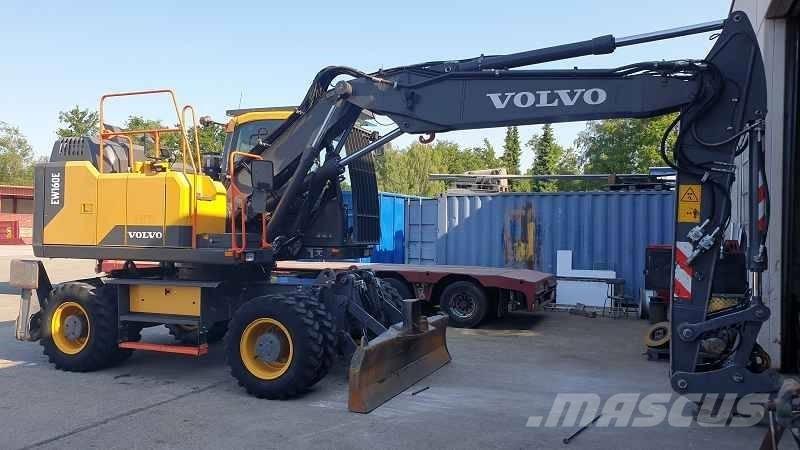 Volvo EW 160 E Gravemaskiner på hjul