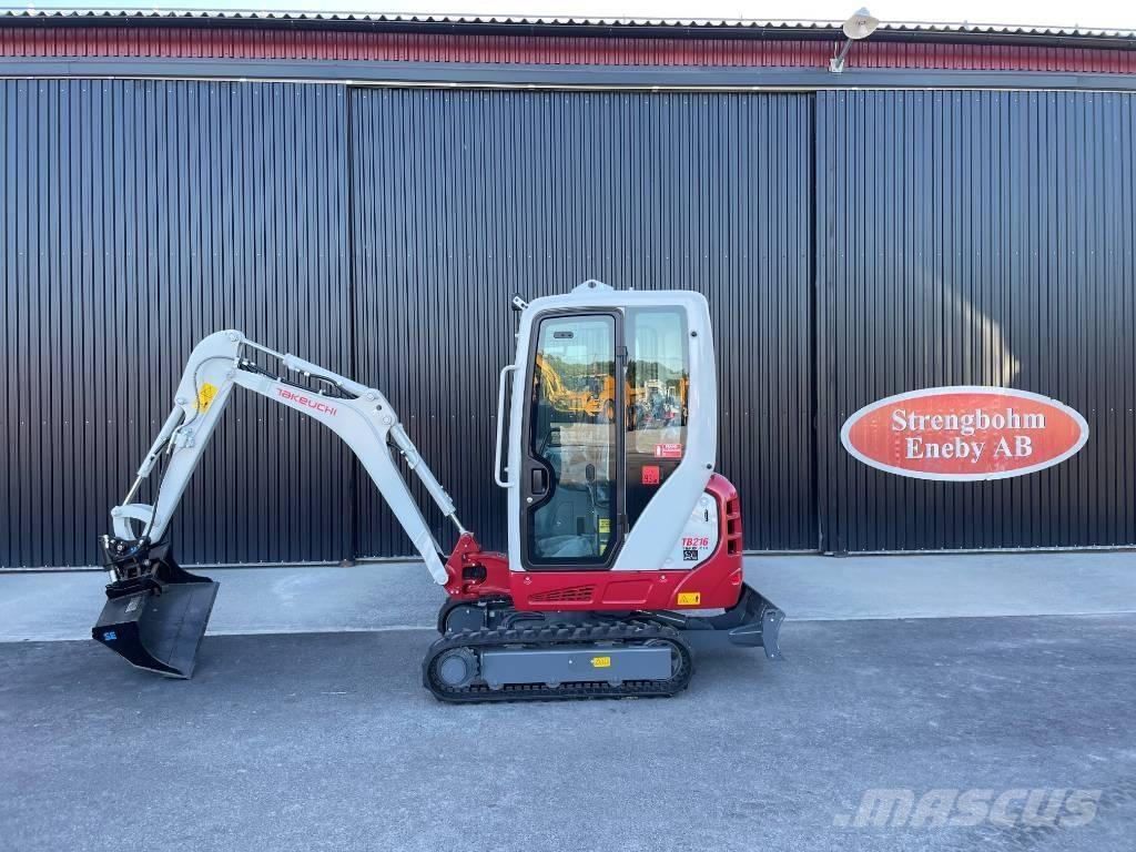 Takeuchi TB 216 Minigravemaskiner