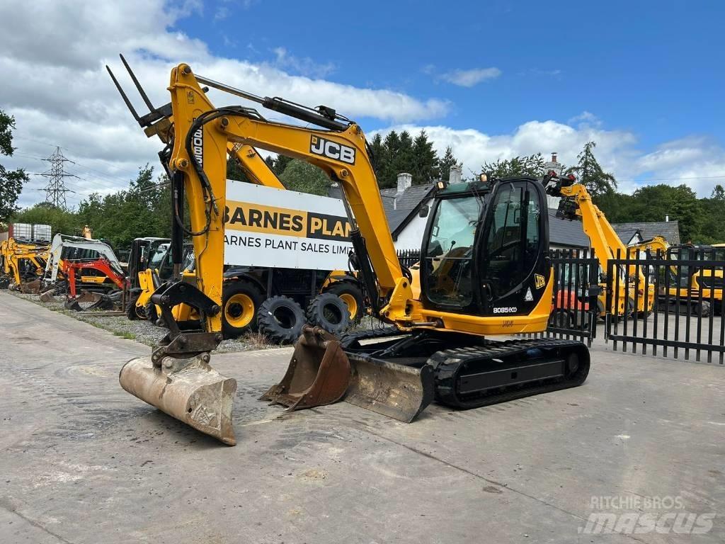 JCB 8085 ZTS Midi-gravemaskiner 7t - 12t