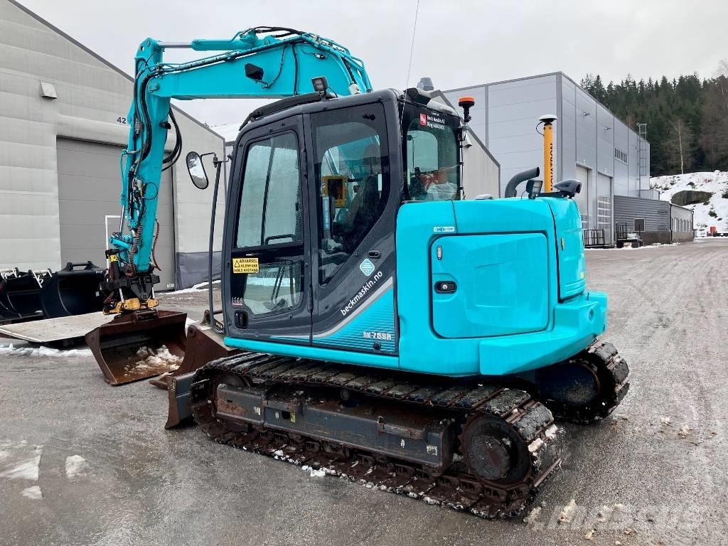 Kobelco SK 75 SR Midi-gravemaskiner 7t - 12t