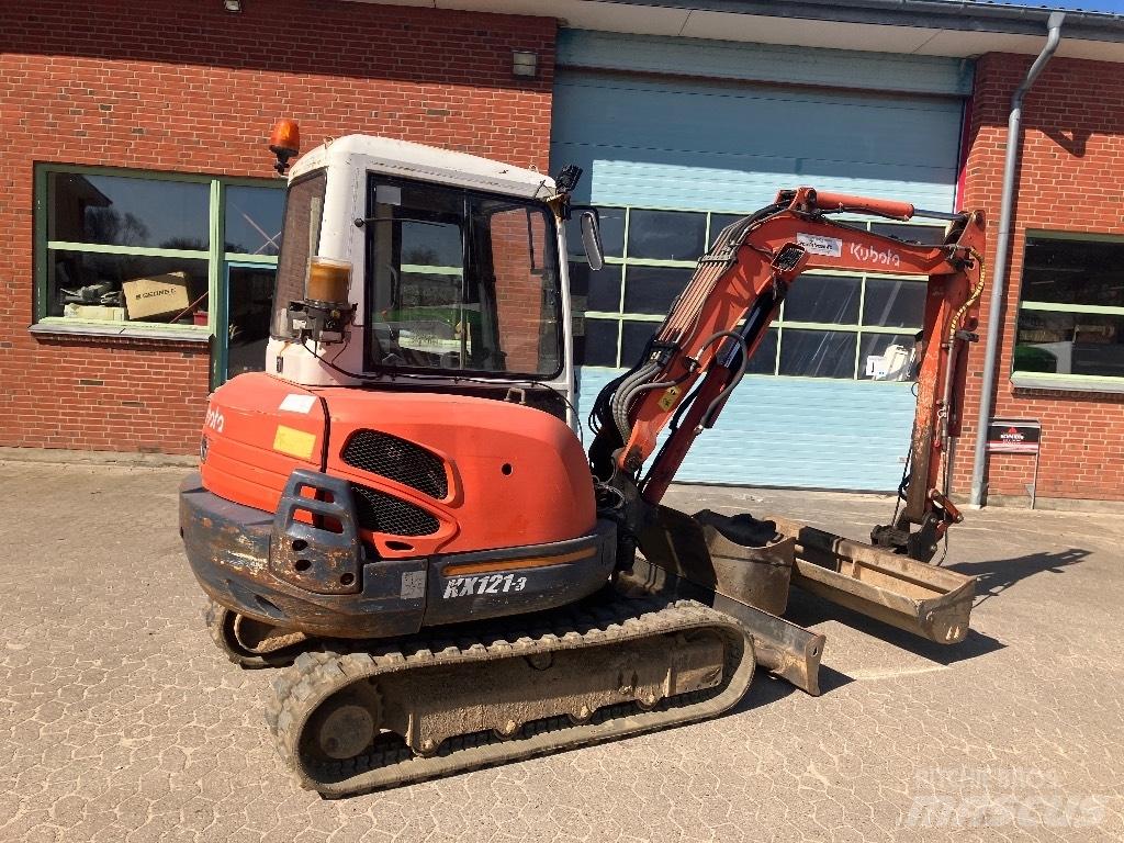 Kubota KX121-3 Minigravemaskiner