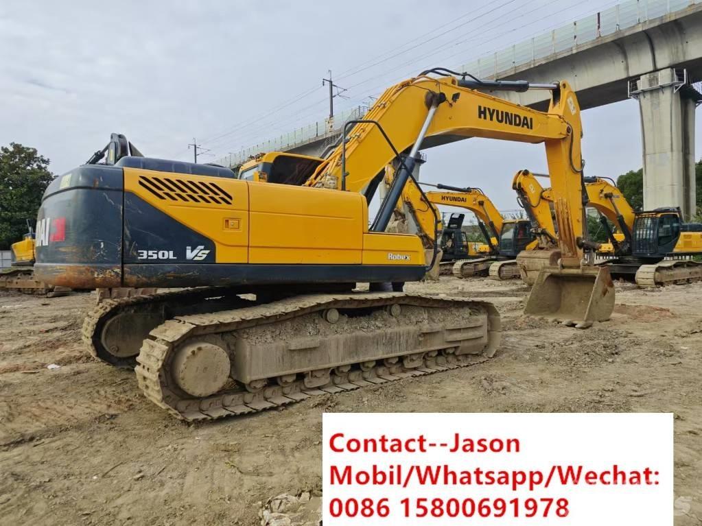 Hyundai R350LVS Gravemaskiner på larvebånd