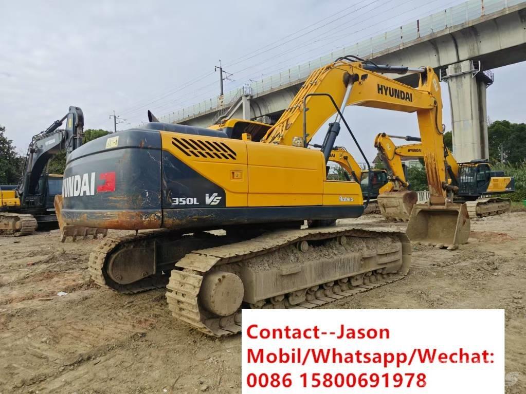 Hyundai R350LVS Gravemaskiner på larvebånd