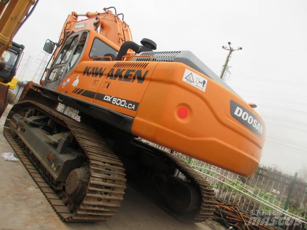 Doosan DX 500 Gravemaskiner på larvebånd