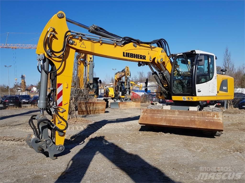Liebherr A920 Gravemaskiner på hjul
