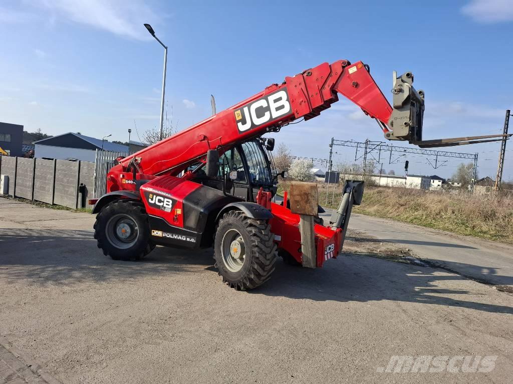 JCB 540-180 Teleskopiske hjullæssere