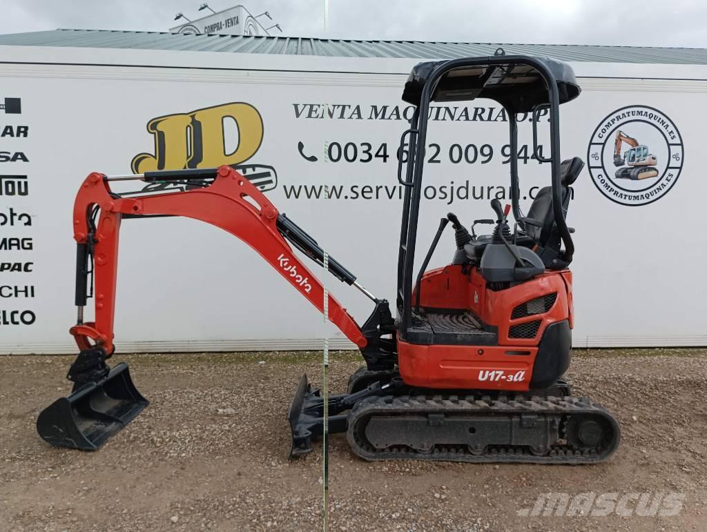 Kubota U 17-3A Minigravemaskiner