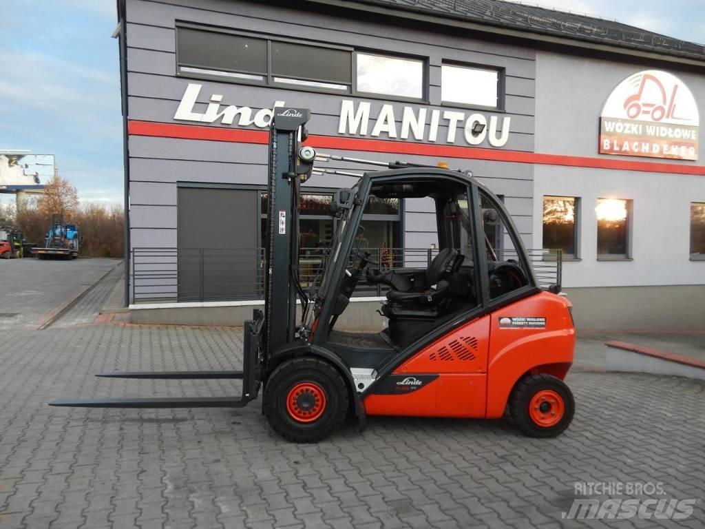 Linde H35T-02 LPG gaffeltrucks