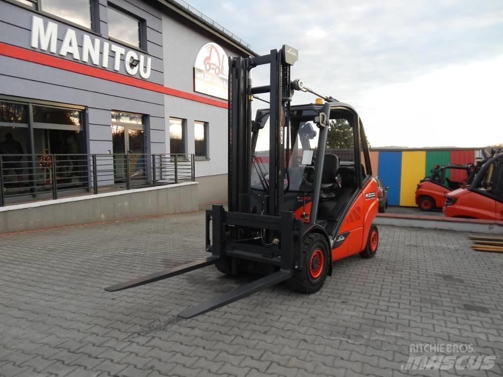 Linde H35T-02 LPG gaffeltrucks