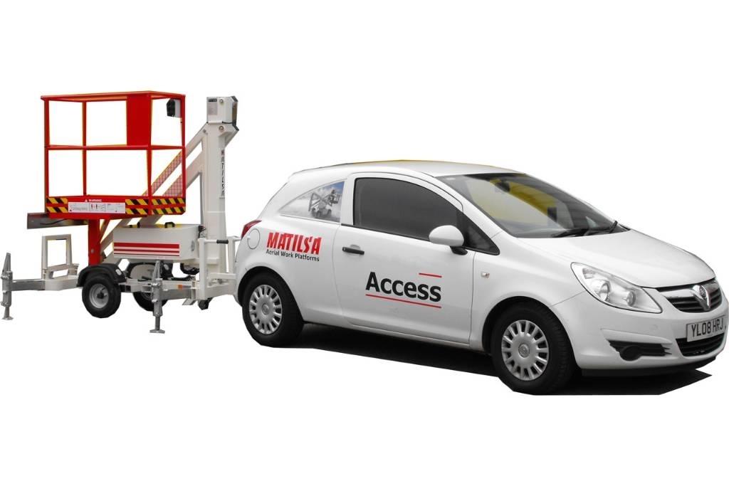 Matilsa Parma 7 Trailermonterede lifte