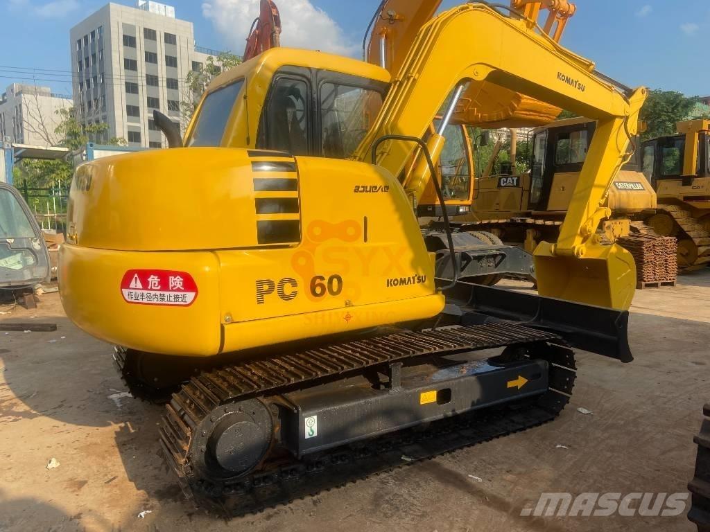Komatsu PC 60 Gravemaskiner på larvebånd