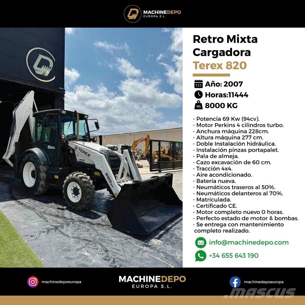 Terex 820 Rendegravere