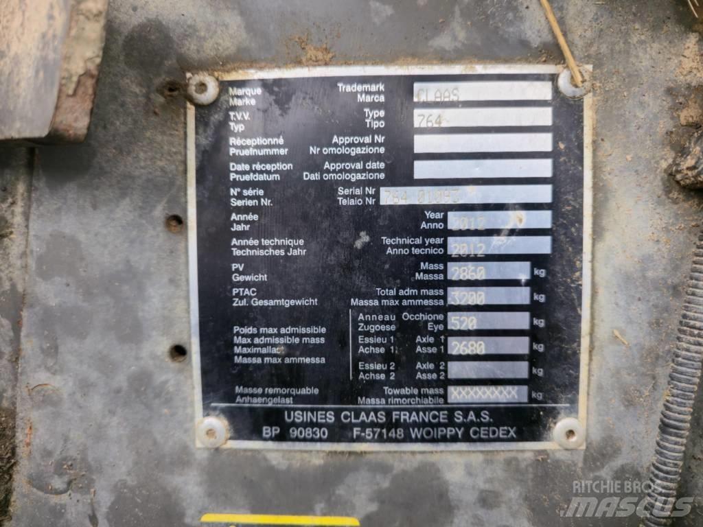CLAAS Rollant 375 RC Rundballe-pressere