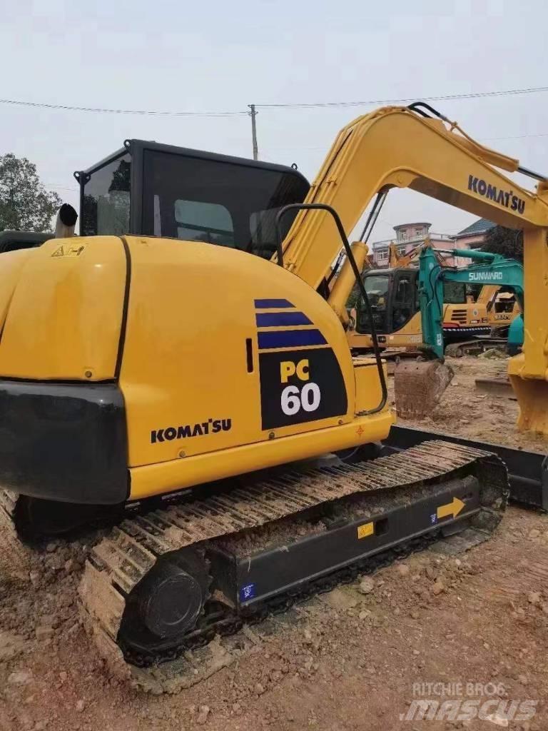 Komatsu PC 60 Gravemaskiner på larvebånd