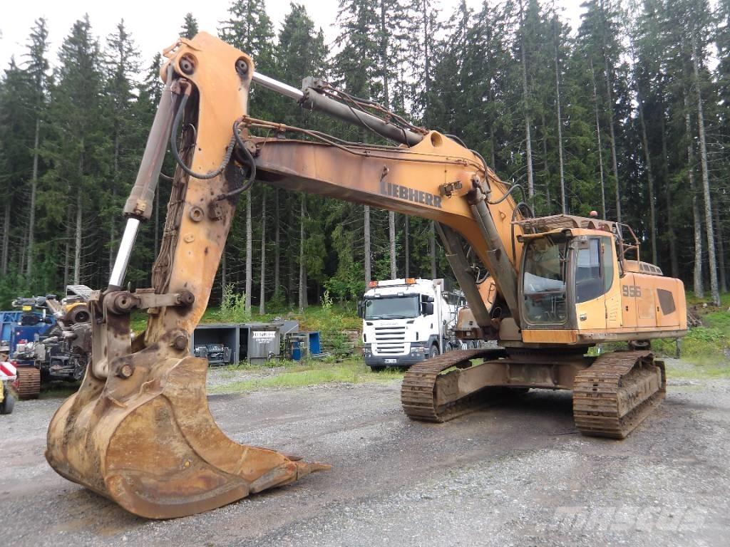 Liebherr R 956 LC Gravemaskiner på larvebånd
